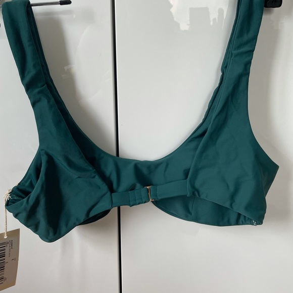 TORI PRAVER Bikini Top Sz L Color-Forest Size-Large NWT - Picture 5 of 12